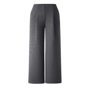 OGL Wide-Leg High-Rise Gray Trousers